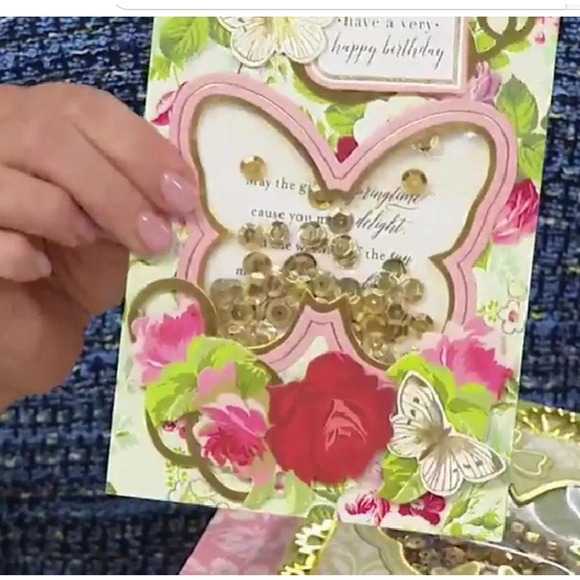 Anna Griffin Other - Anna Griffin SPRINGTIME SHAKER Card Kit - Makes 30 Cards *New** #0299-0300
